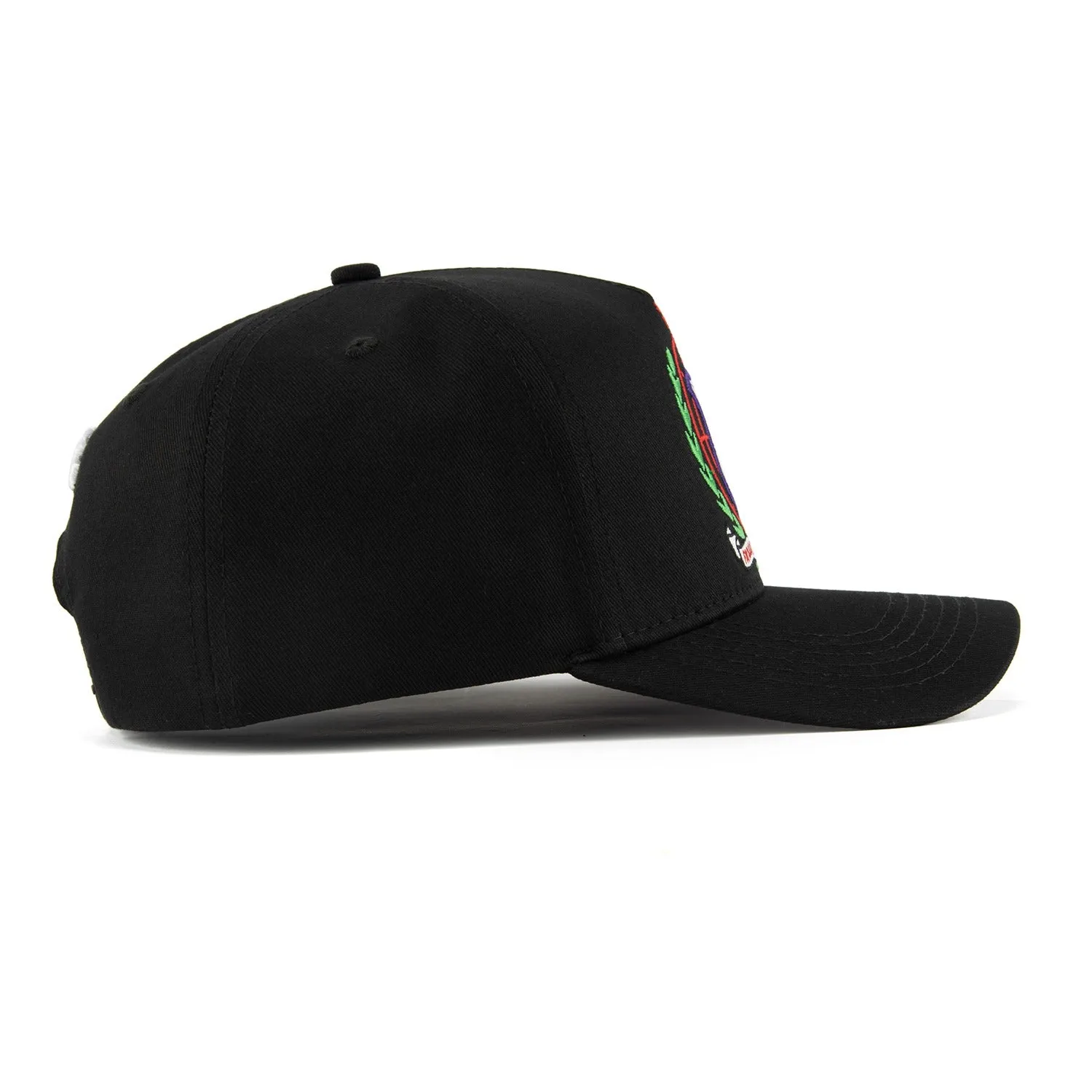 Samoa 685 A-Frame Snapback Cap - BLACK