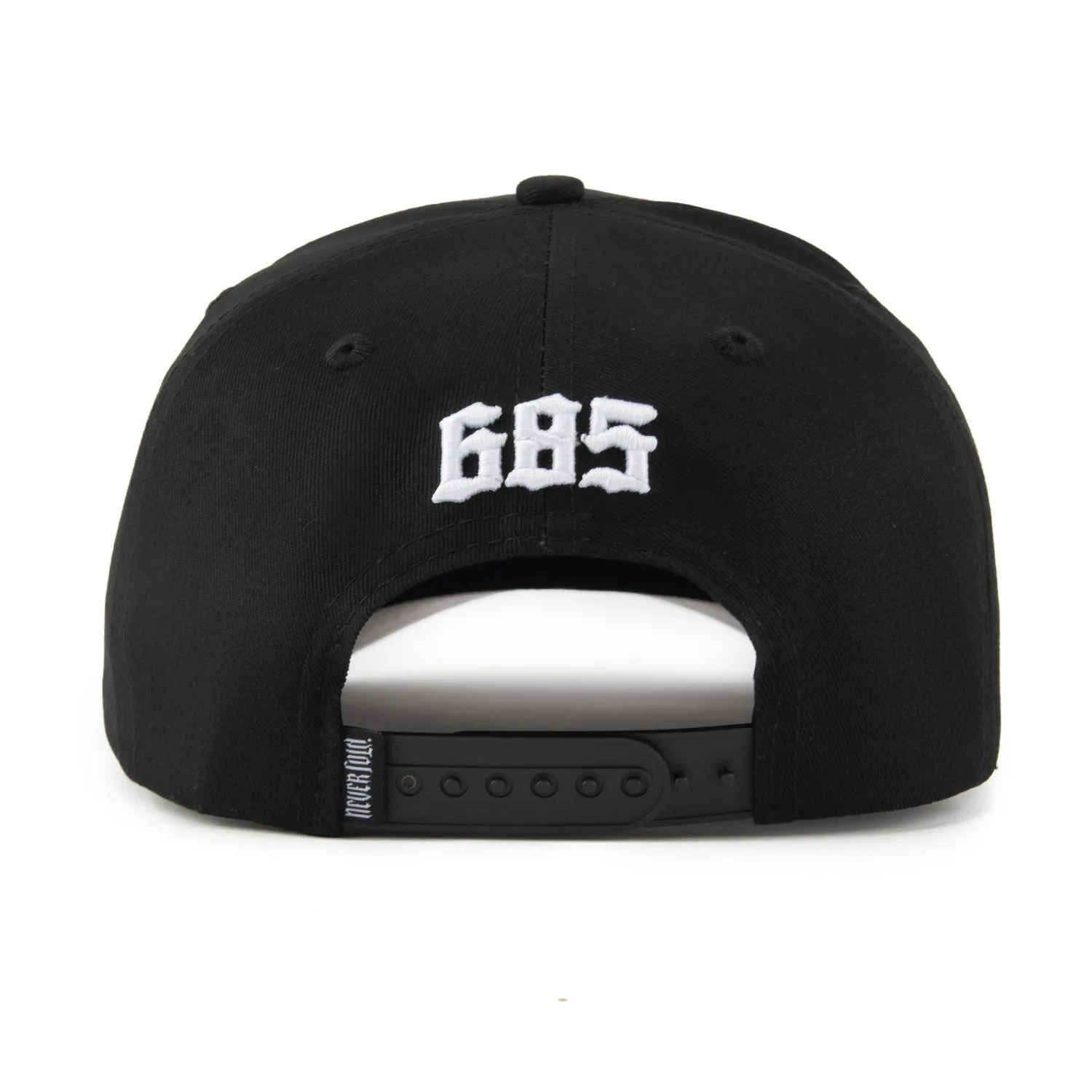 Samoa 685 A-Frame Snapback Cap - BLACK