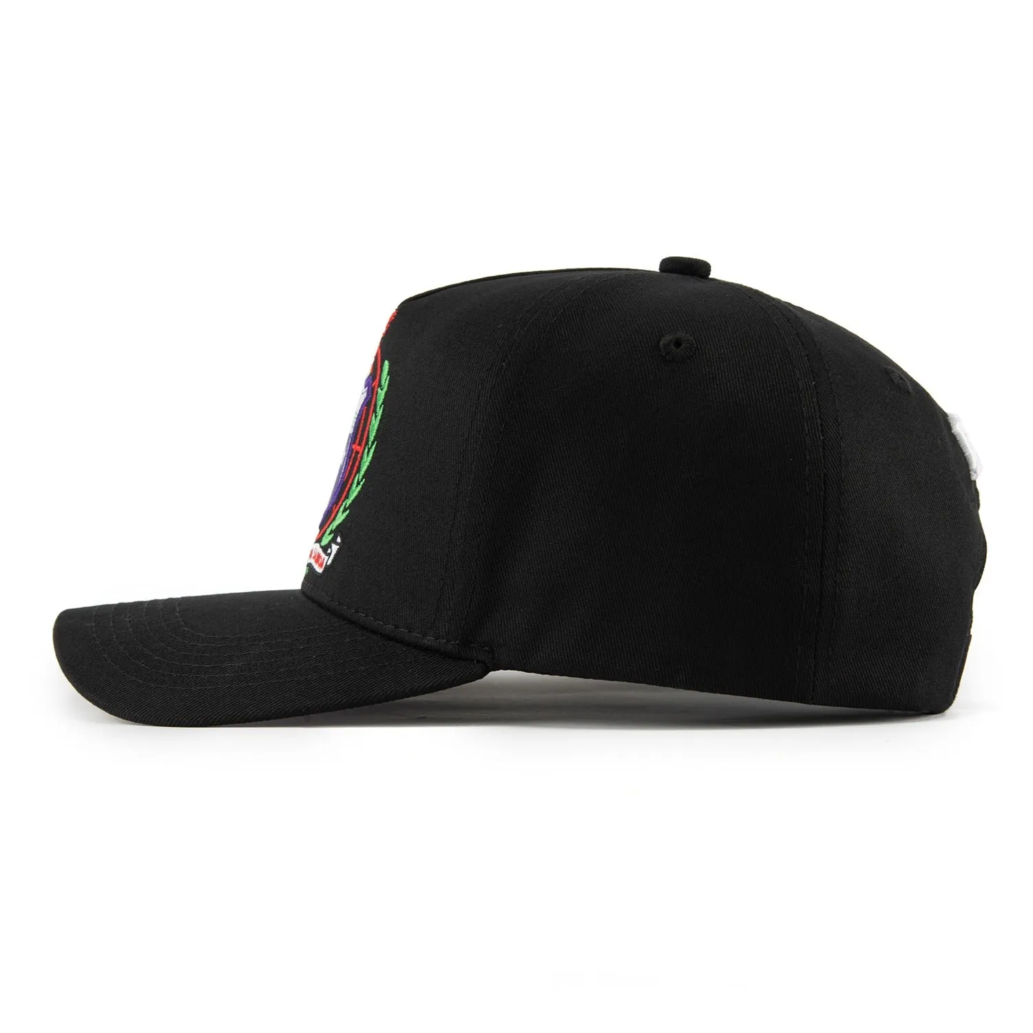 Samoa 685 A-Frame Snapback Cap - BLACK