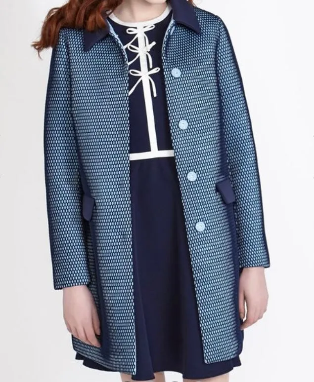 Savida Mesh Coat Blue SIZE L