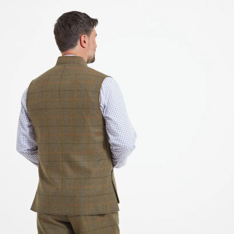 Schoffel Holcot Mens Tweed Waistcoat - Arran Tweed