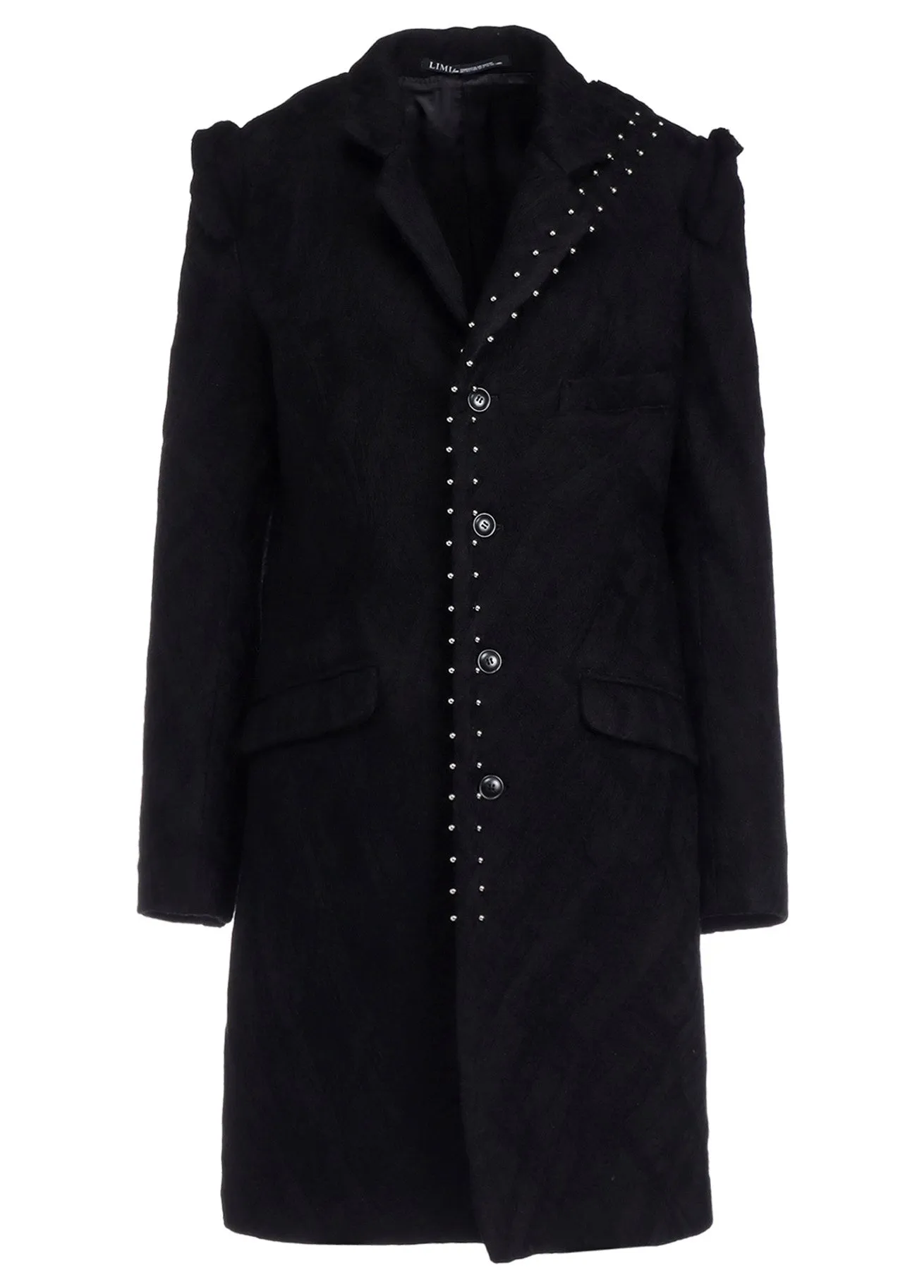 SKEIN NEEDLE TAILORED COAT