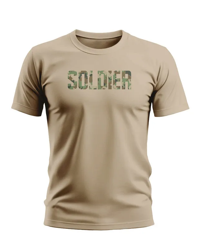 Soldier Style Soft Cotton T-shirt