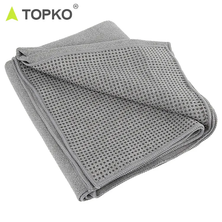 Solid Color Microfiber Towel with Silicon Dot