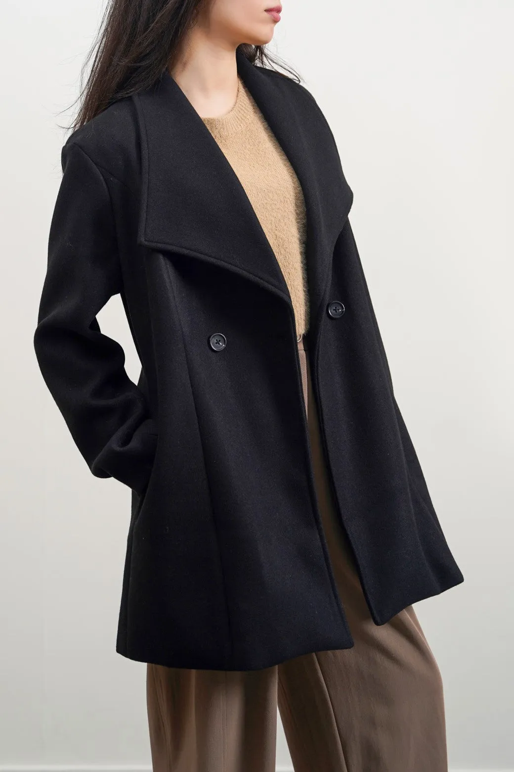 TAILORED MIDI COAT