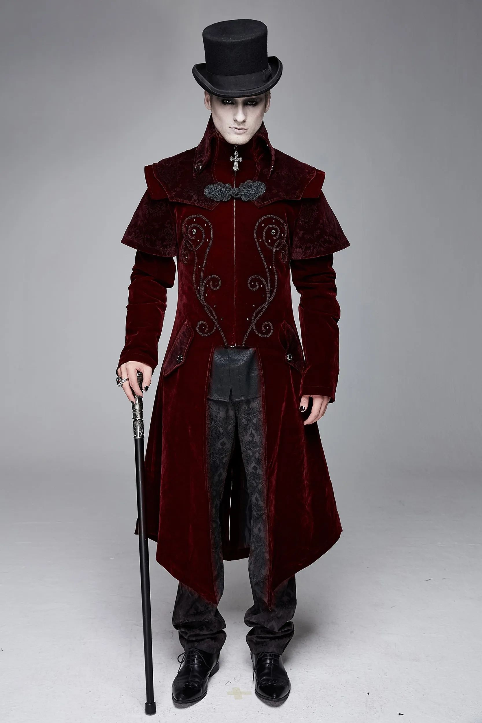 The Count Coat - Red