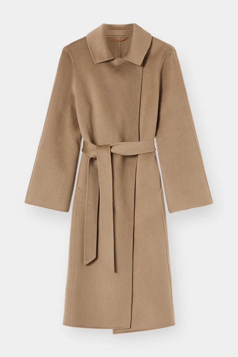 THE TAILORED COAT - TAUPE