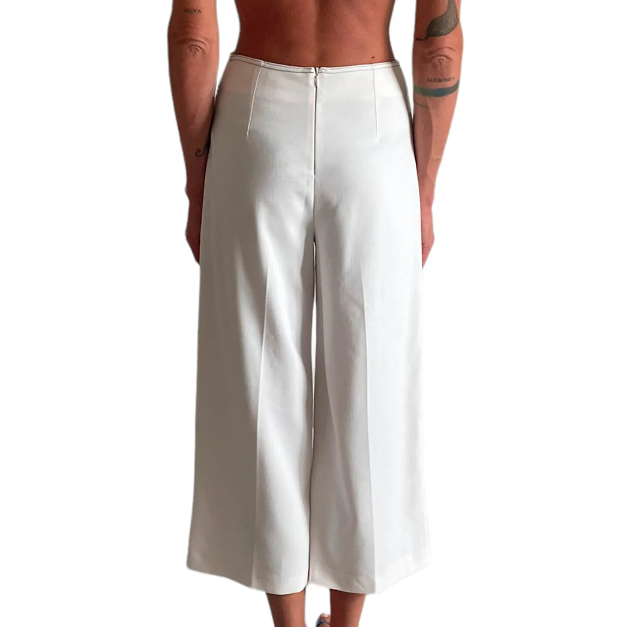 Topshop Ivory Culottes