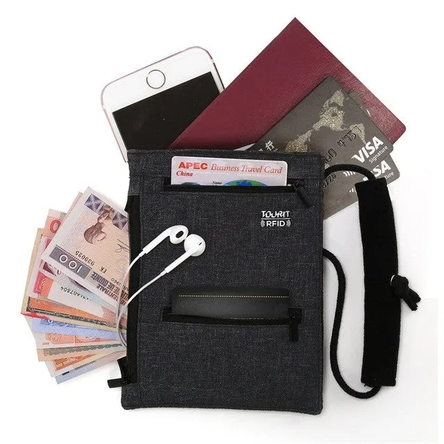 TOURIT  Travel Passport Holder RFID Blocking Small Size For Catching Designer Brand