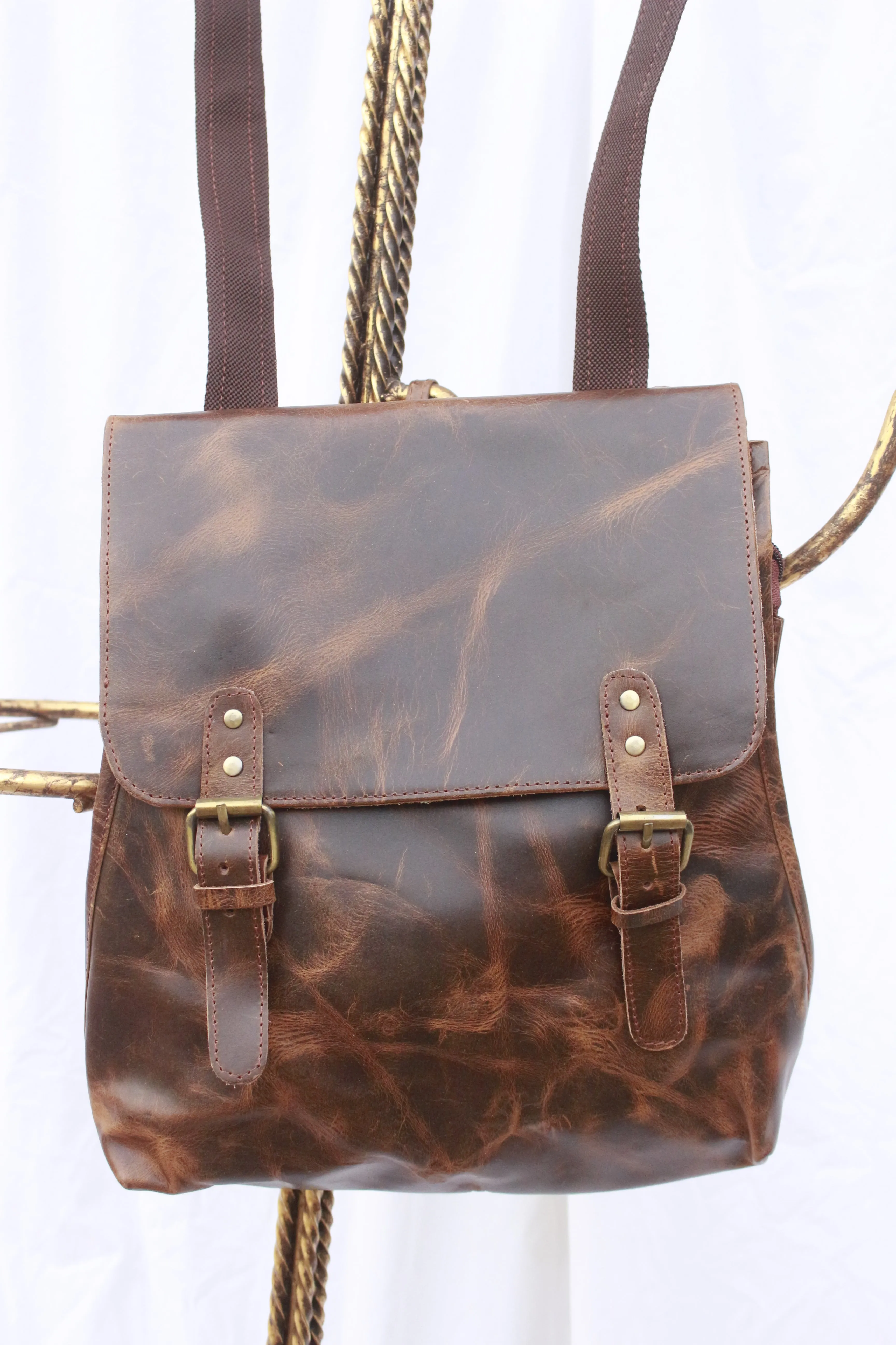 Two-Way Buckle Backpack