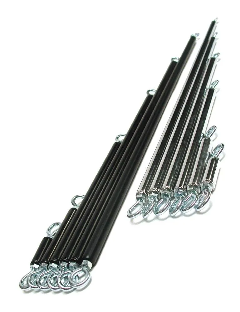 Wholesale Spreader Bars - Solid Straight with Eye Loops