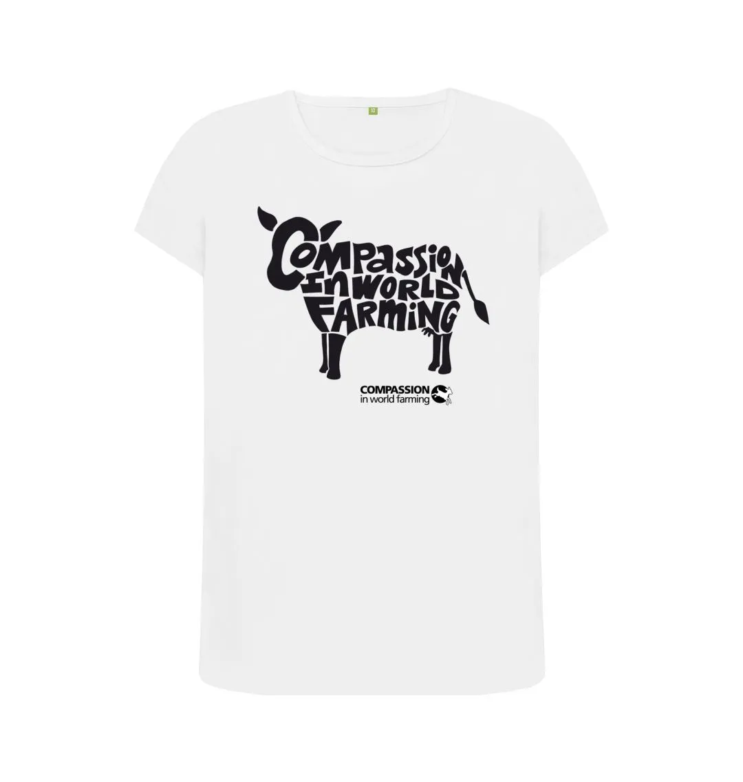 Women's Compassion Cow T-Shirt