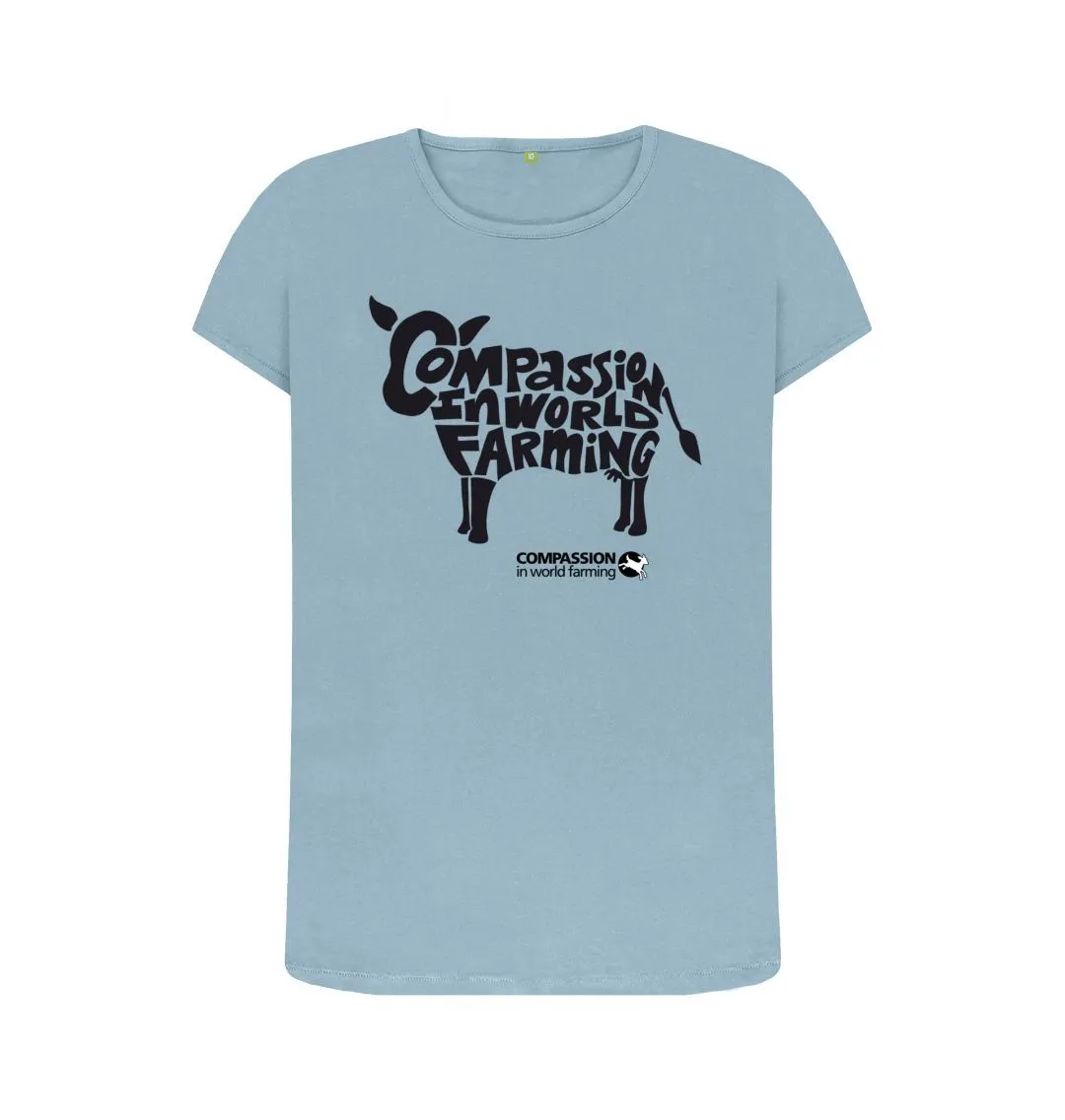 Women's Compassion Cow T-Shirt