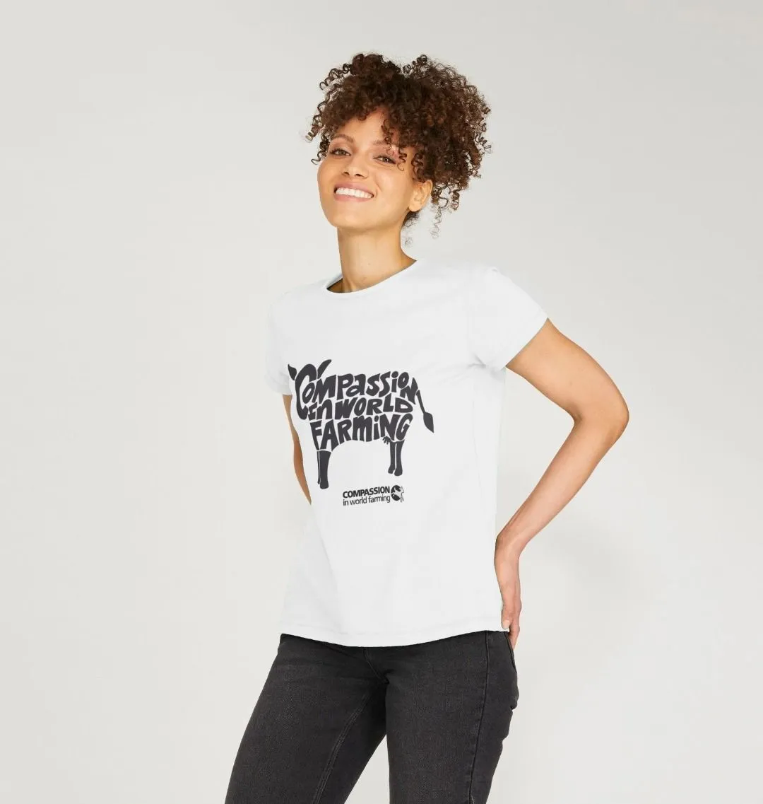 Women's Compassion Cow T-Shirt