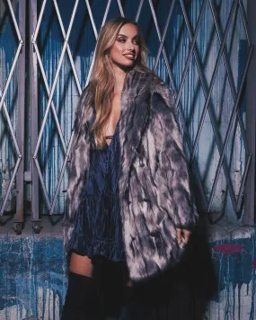 Women's Faux Fur Coat | Wild Rabbit