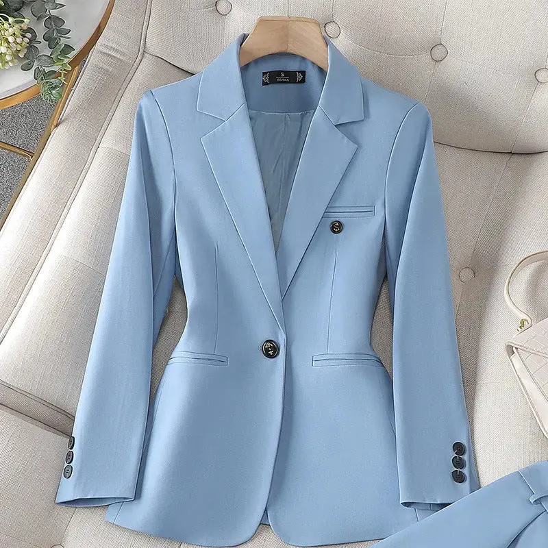 Women's Long Sleeves Professional Tailored Suit Jacket