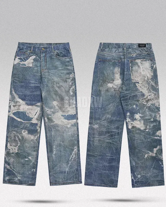 Y2K Denim Jeans Men