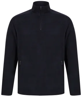 zip microfleece jacket | Navy